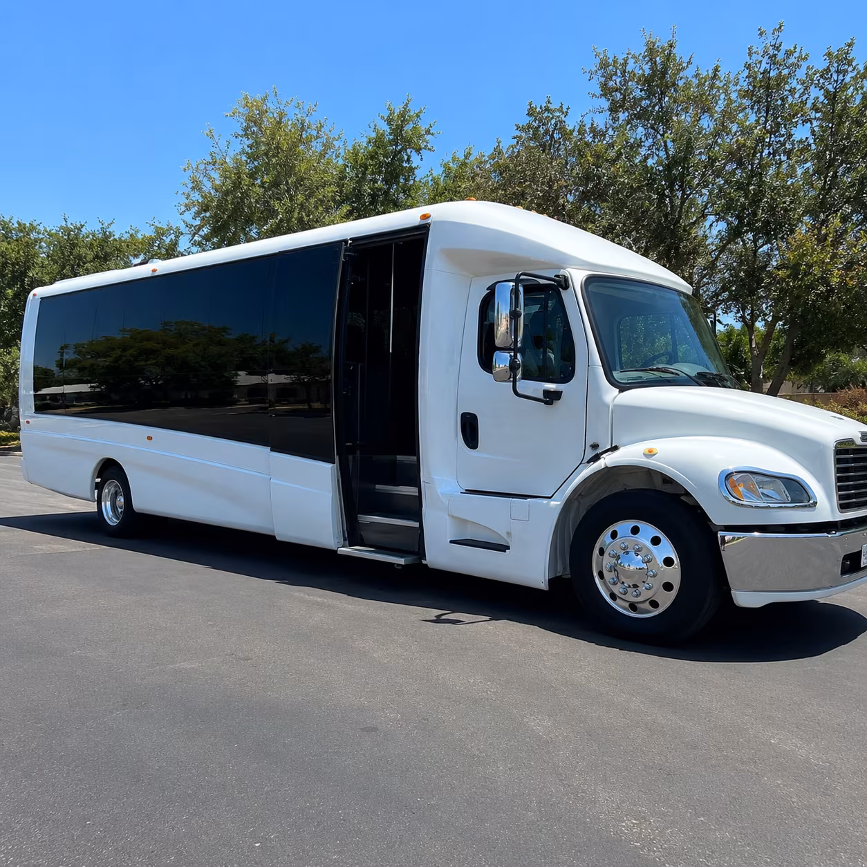 Davie Airport Shuttle & Transportation party bus interior