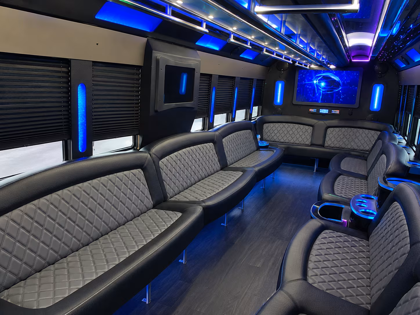 Davie Bachelor & Bachelorette Transportation party bus exterior