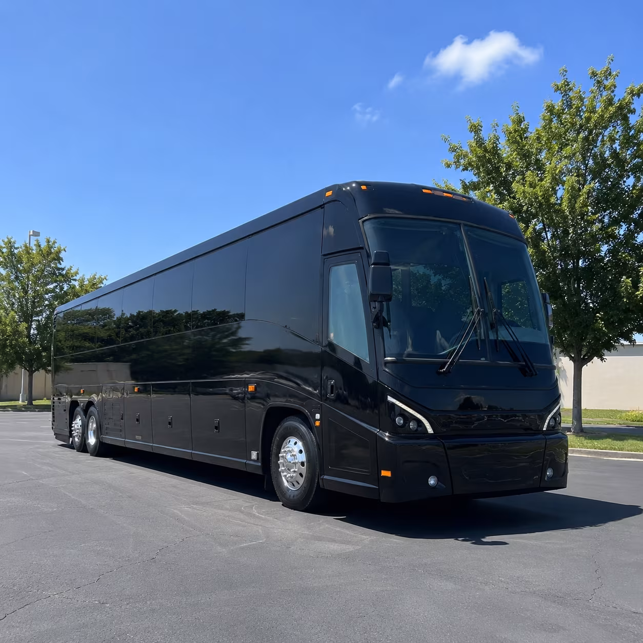 Davie Corporate Transportation party bus exterior