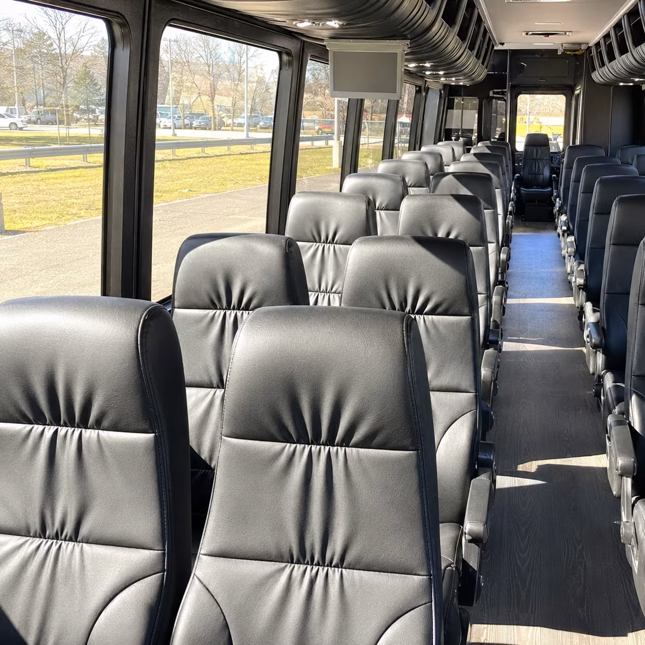 Davie Corporate Transportation party bus exterior