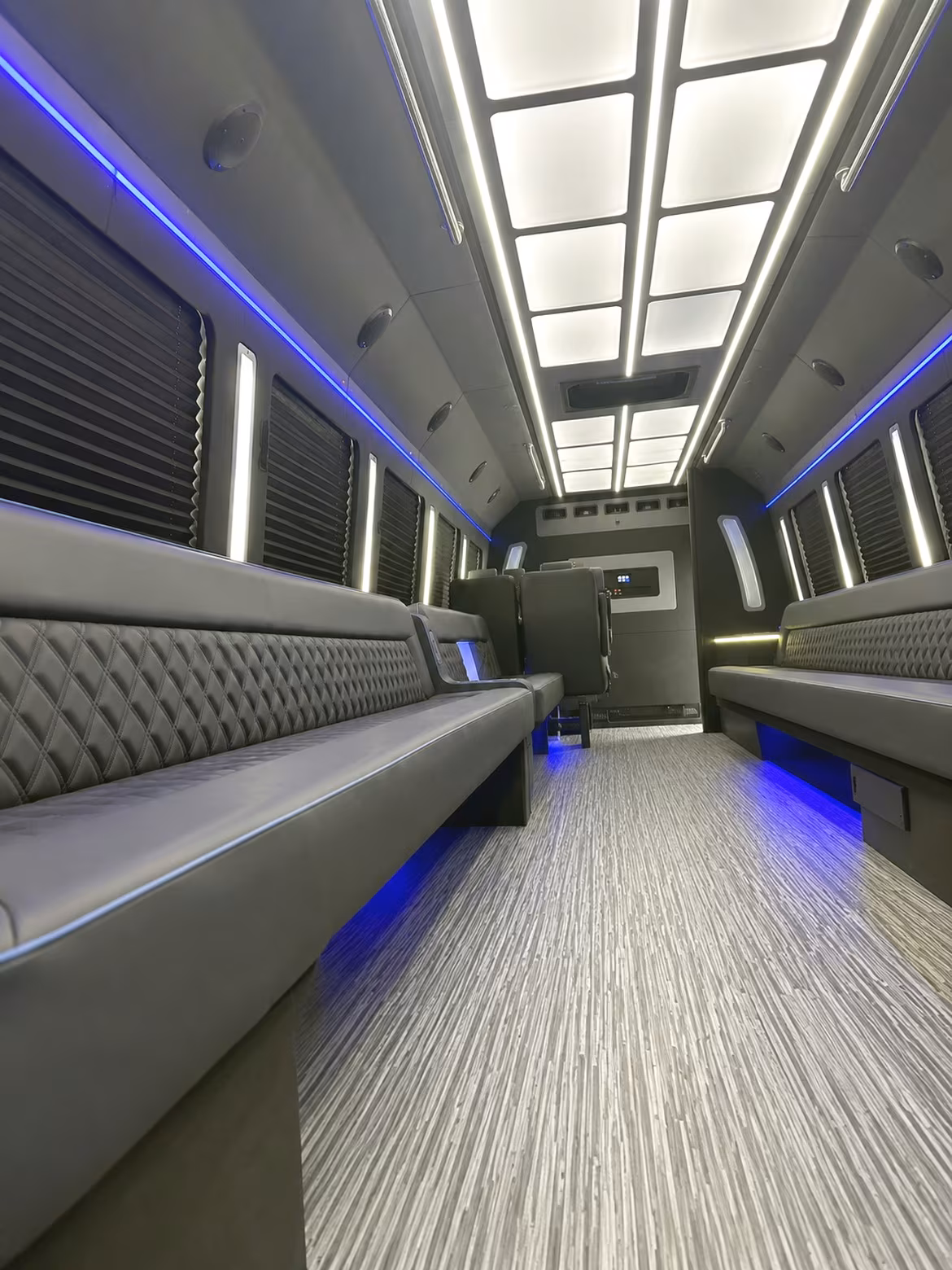 Davie Winery Tour & Pub Crawl Transportation party bus interior